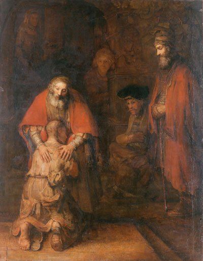 The prodigal by Rembrandt