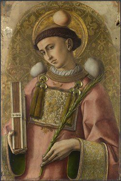 Saint Stephen by Carlo Crivelli