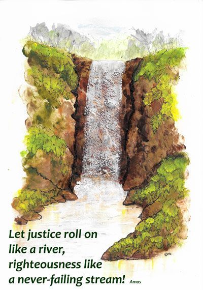 Let justice roll like a river