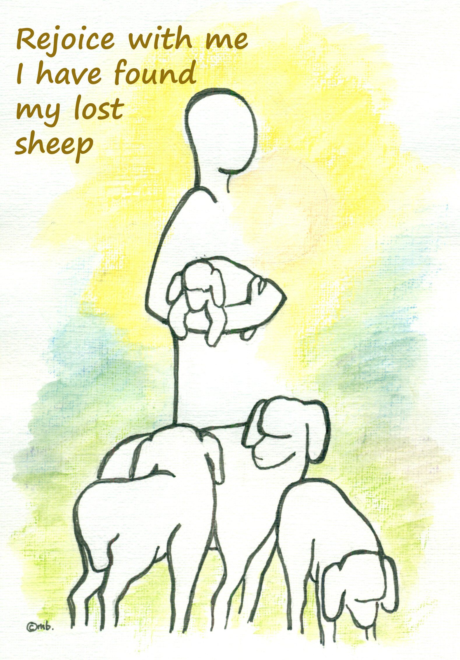 Jesus and the Lost Sheep