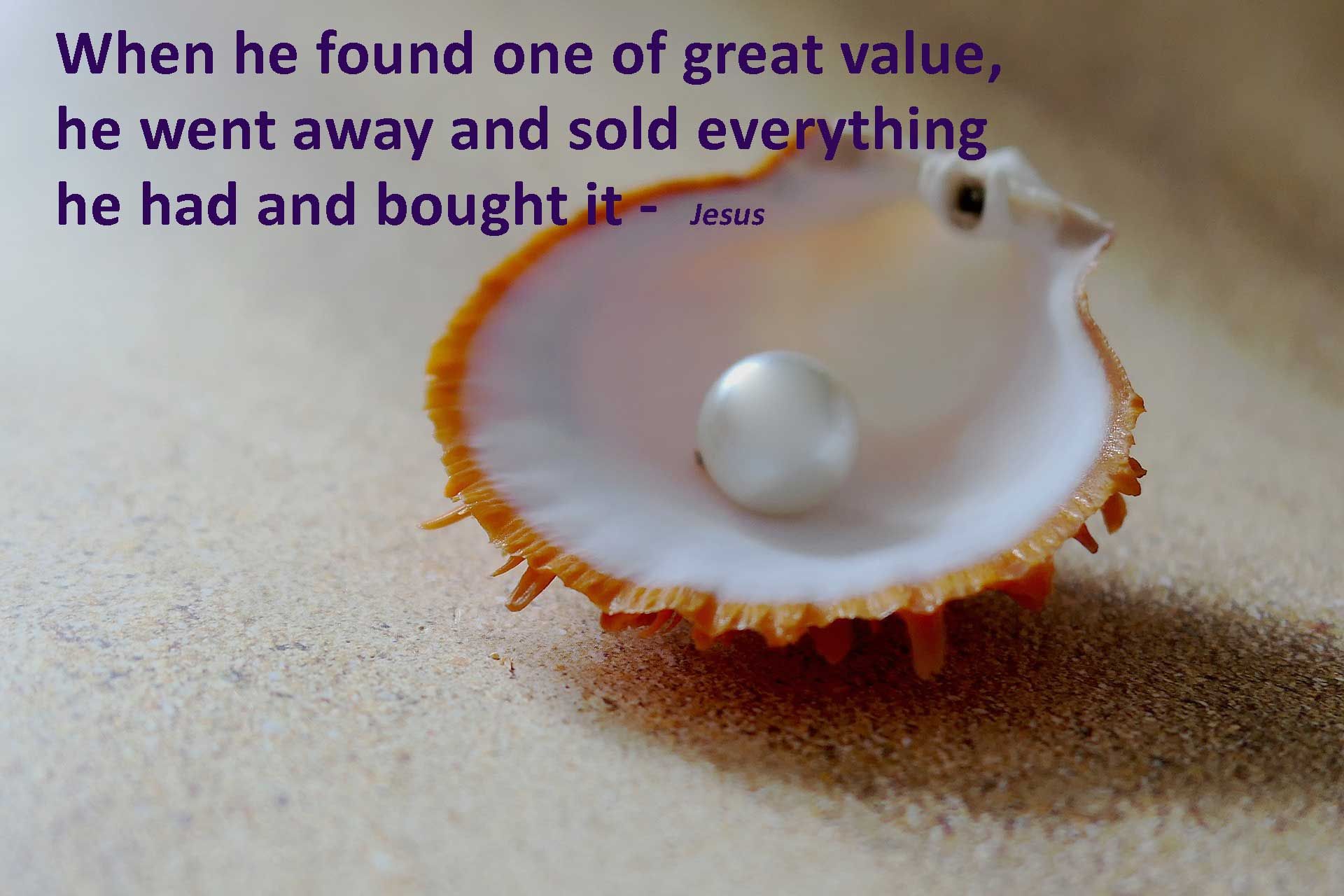 The pearl worthy of any price