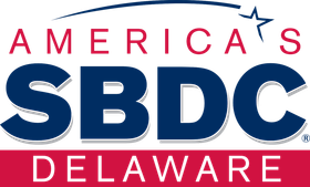 America's SBDC Delaware logo: Blue 