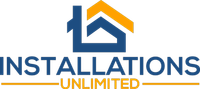 A logo for a company called installations unlimited.