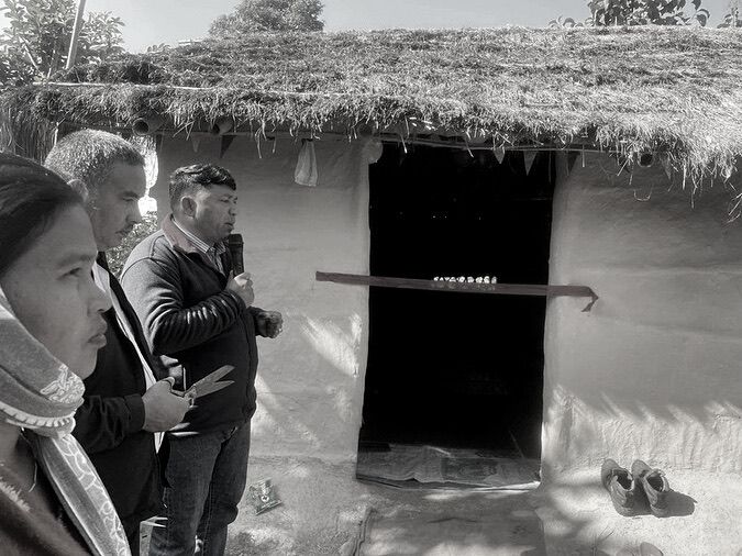 catfish farm; church planted