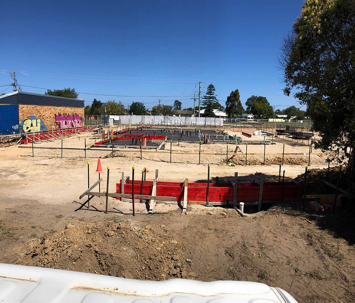 Hungry Jacks Bairnsdale, EVCG | Bairnsdale, VIC | Fox Martin Concrete & Construction