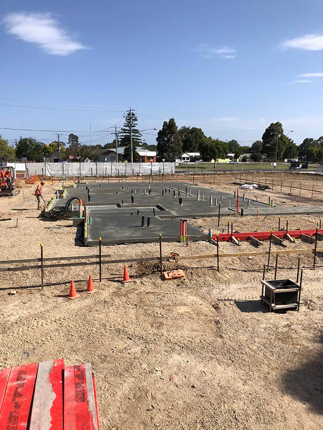 Hungry Jacks Bairnsdale, EVCG | Bairnsdale, VIC | Fox Martin Concrete & Construction