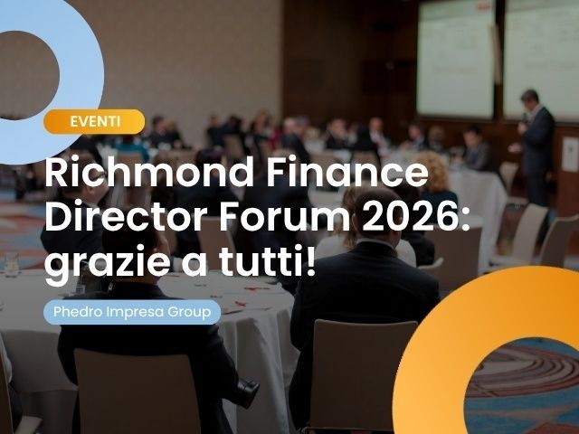 richmond finance director forum 2026 grazie a tutti