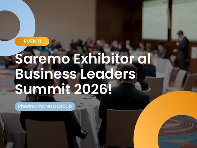 saremo exhibitor al business leaders summit 2026 phedro impresa group
