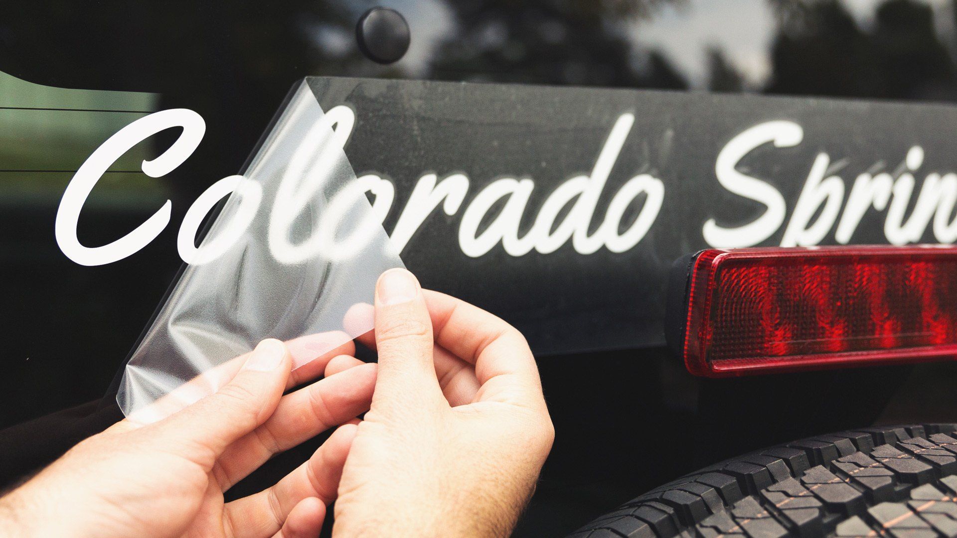 Cut Vinyl Lettering - Carolina Signs And Wonders Sign Company