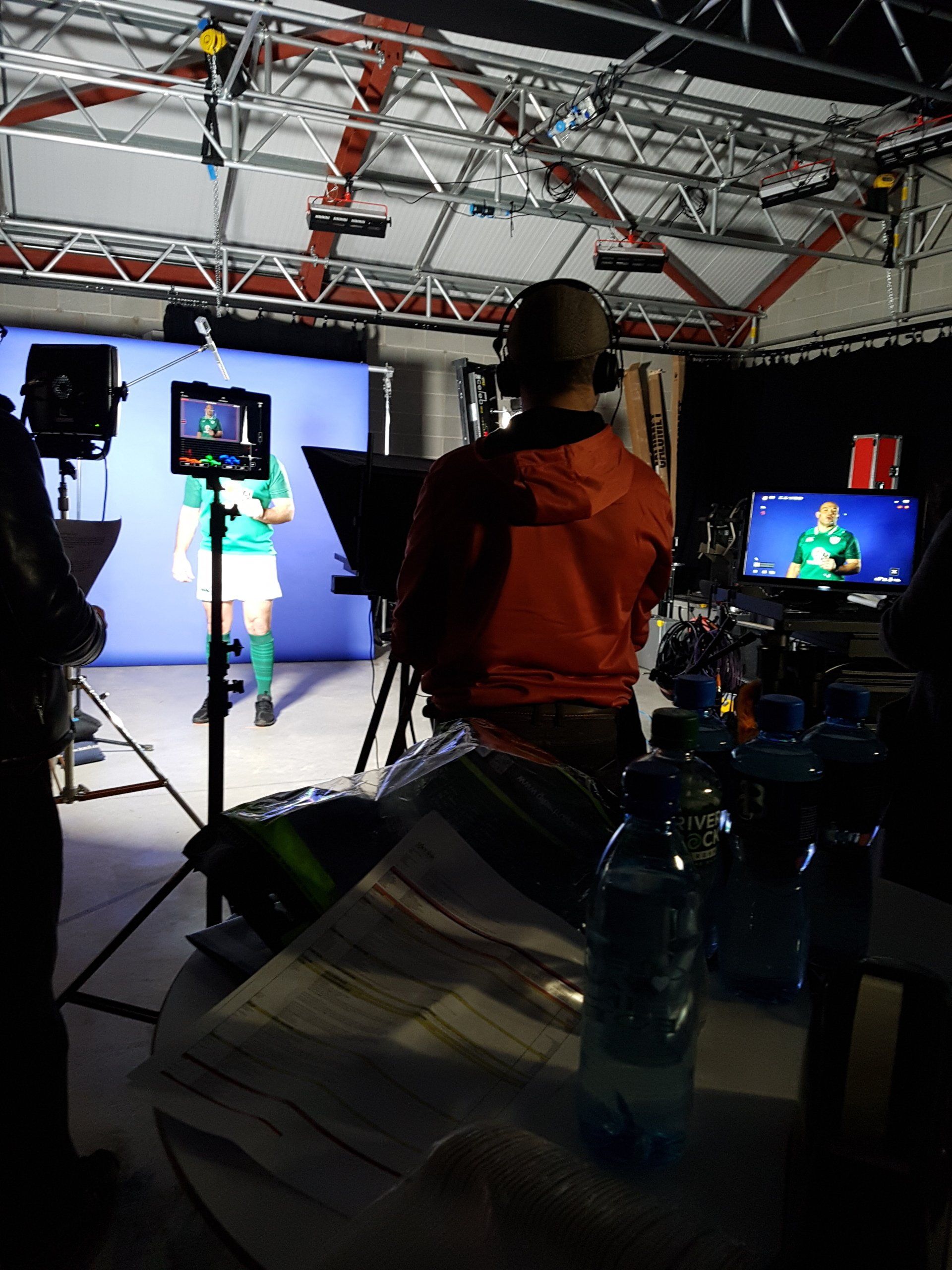 behind the scenes