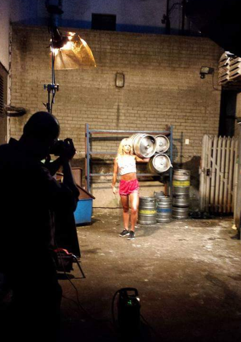 behind the scenes
