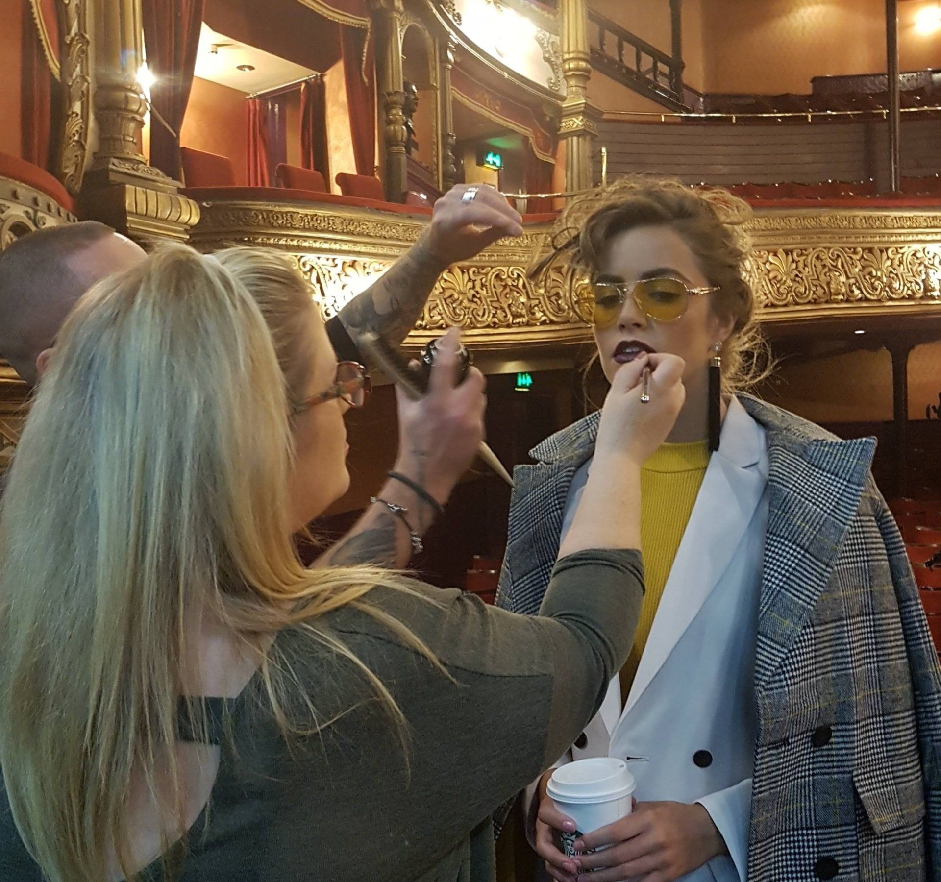 behind the scenes
