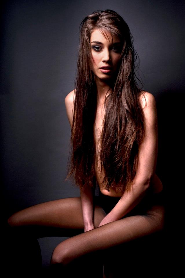 Woman posing