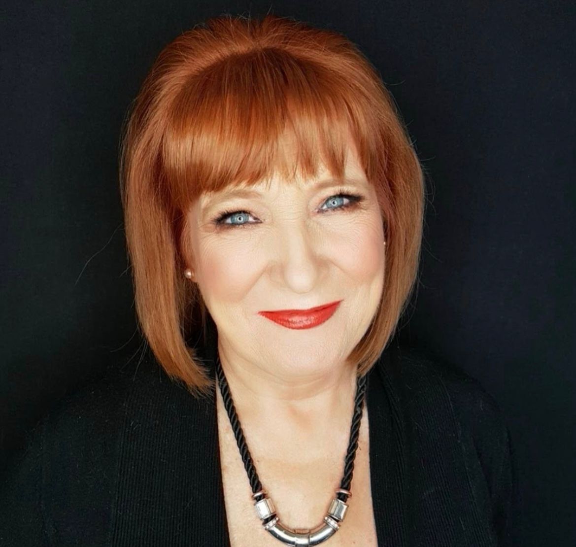 Woman smiling
