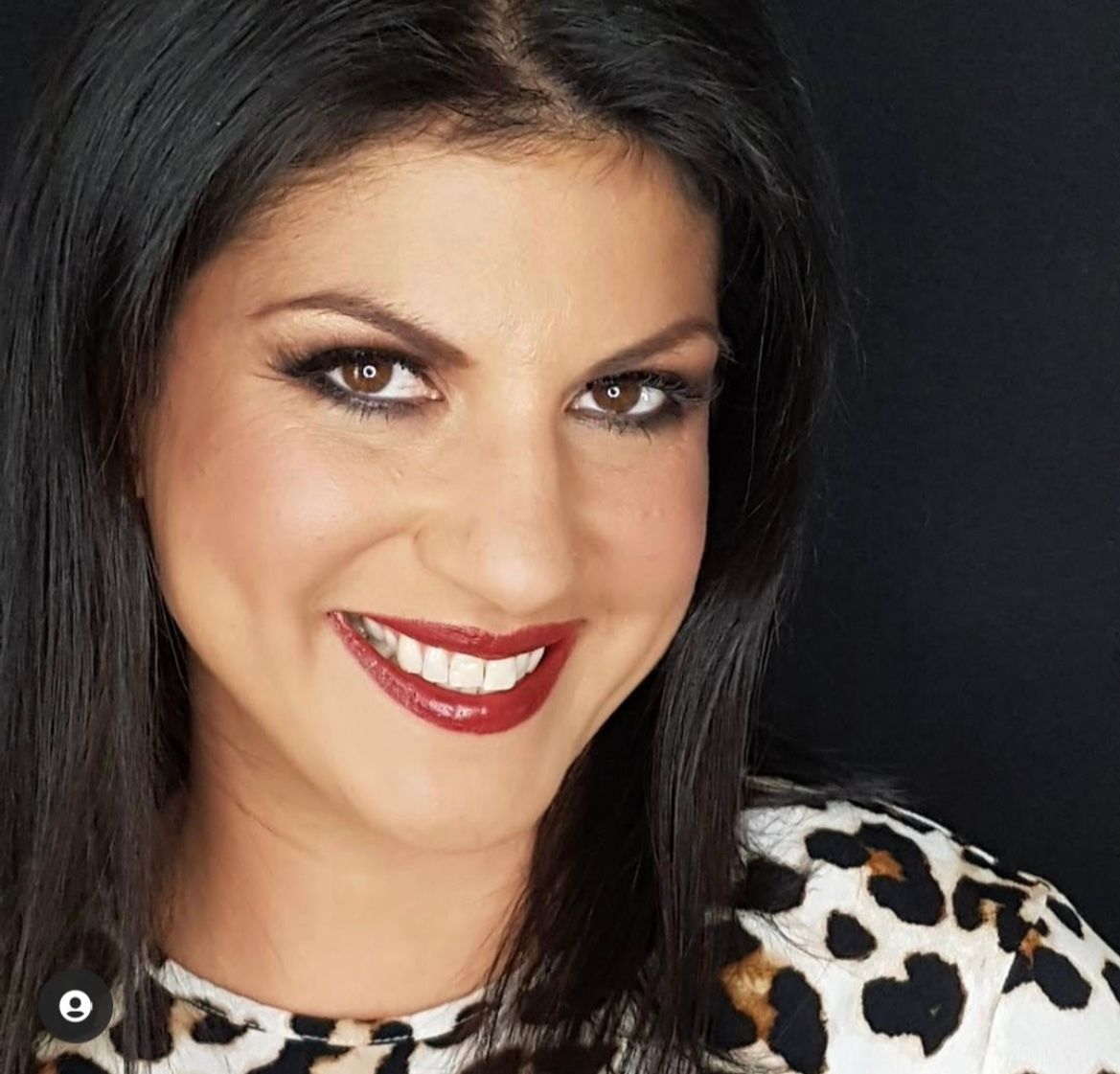 Woman smiling