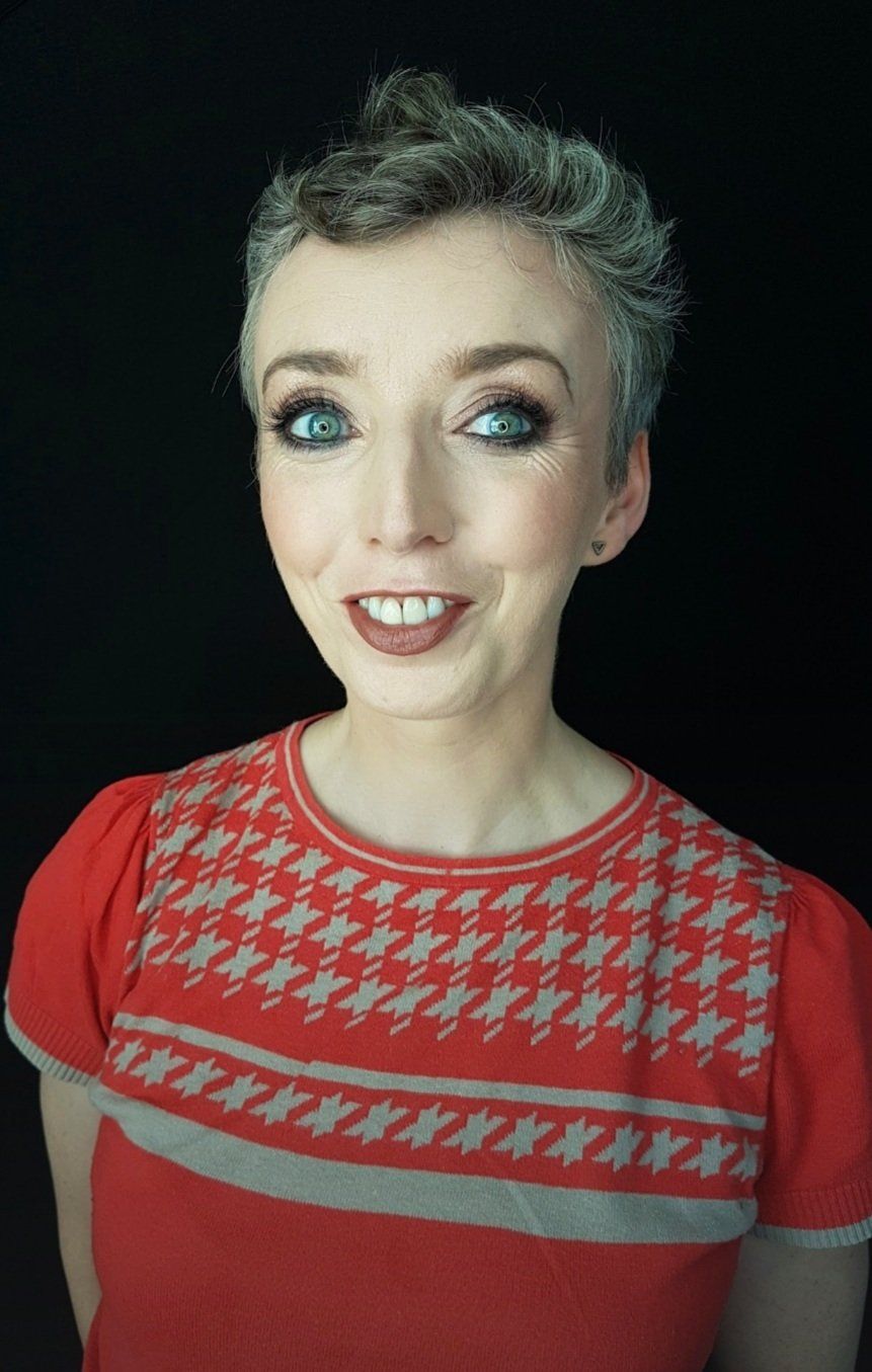 Woman smiling