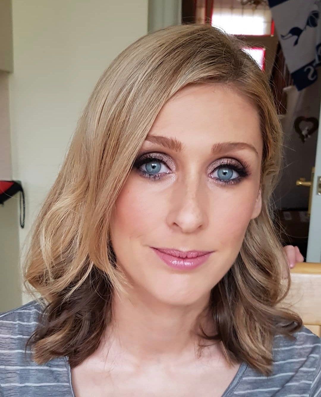 Woman smiling
