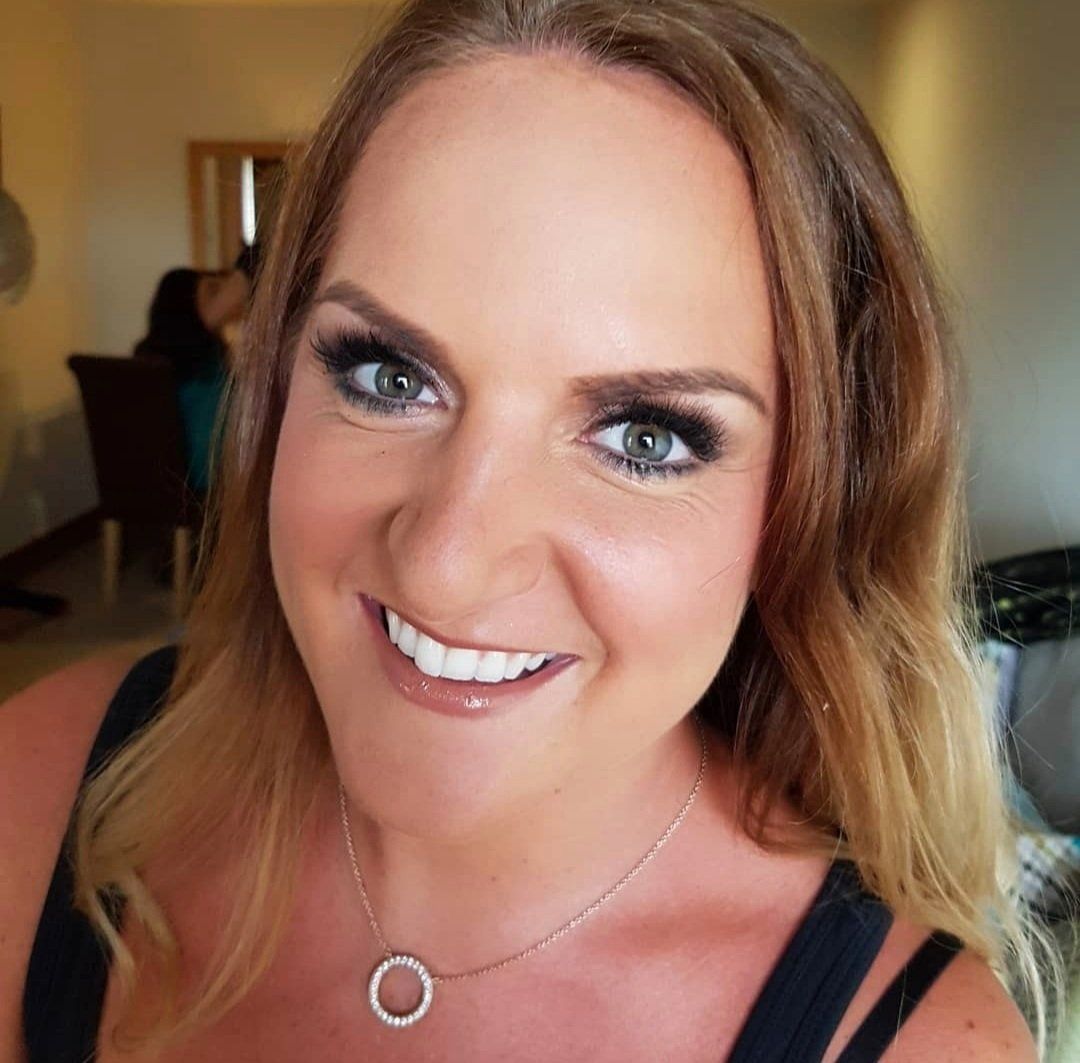 Woman smiling