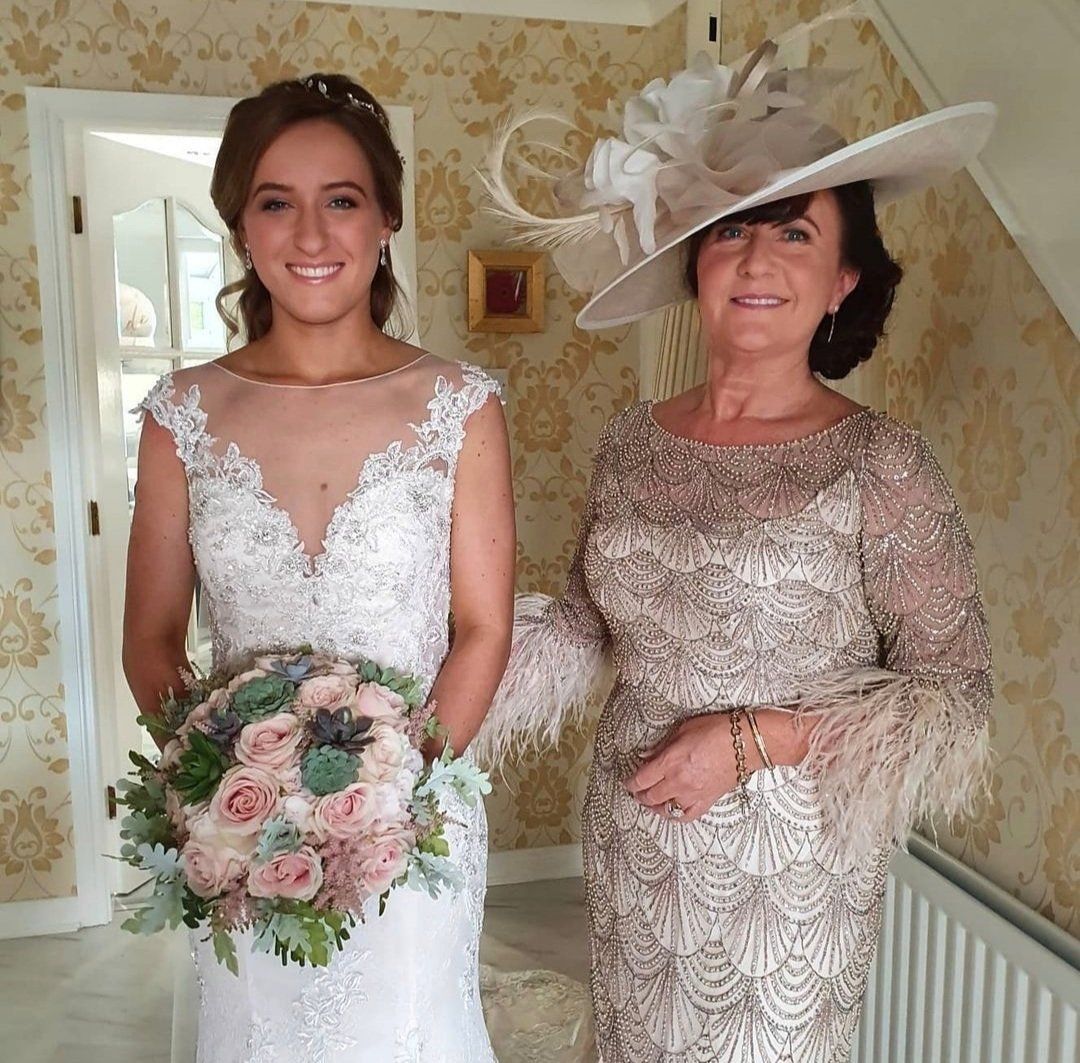 Smiling bride