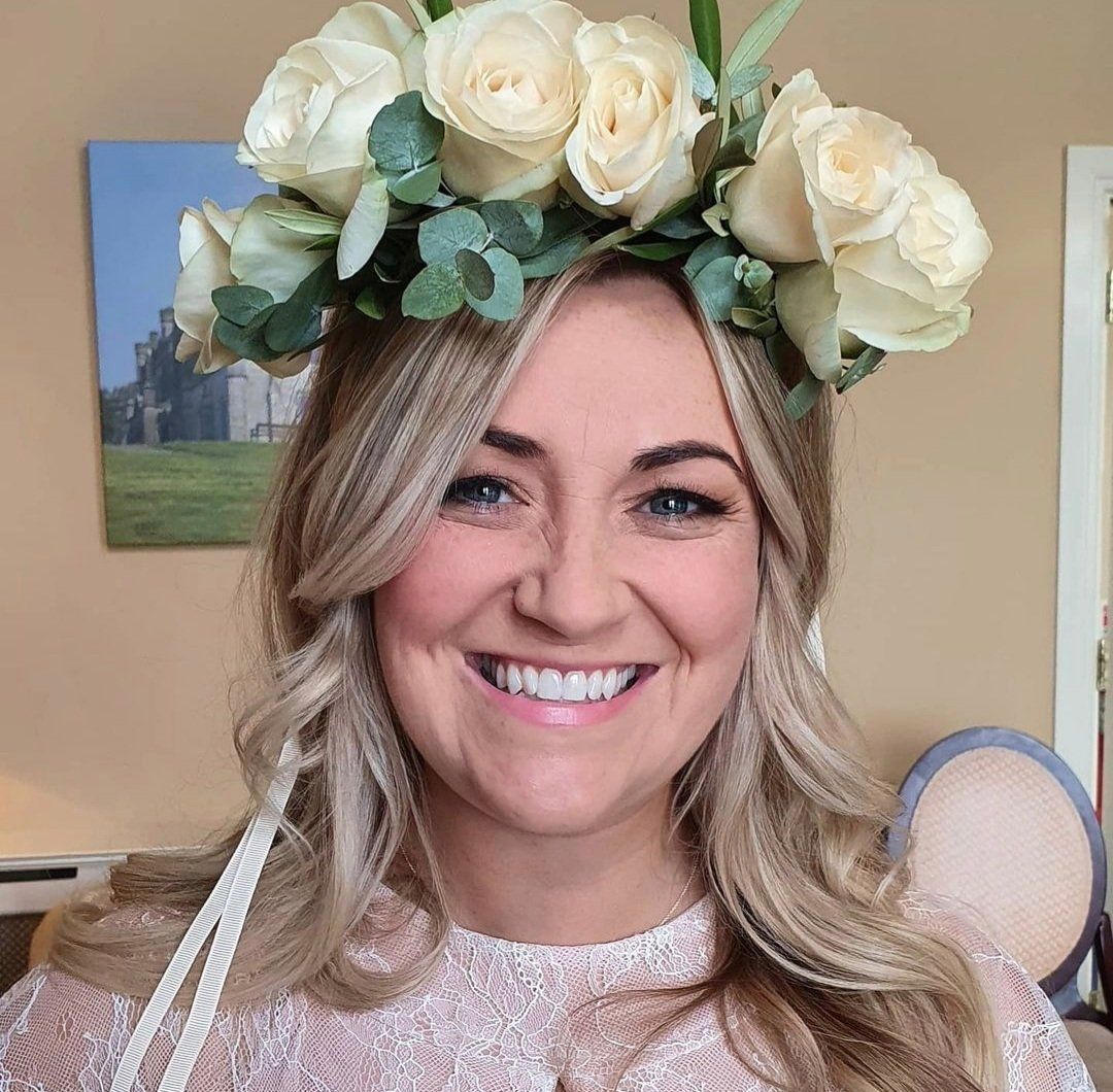 Smiling bride