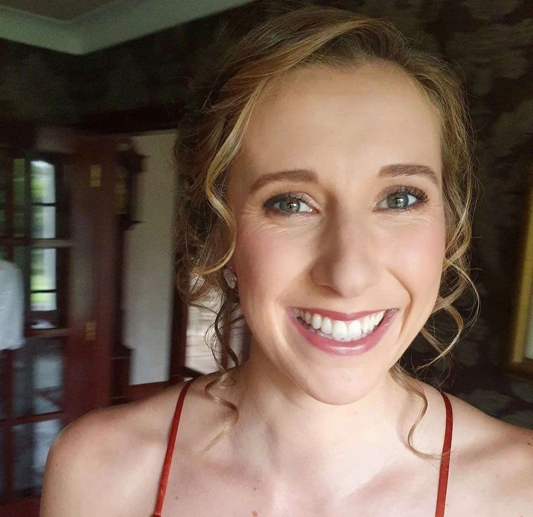 Woman smiling