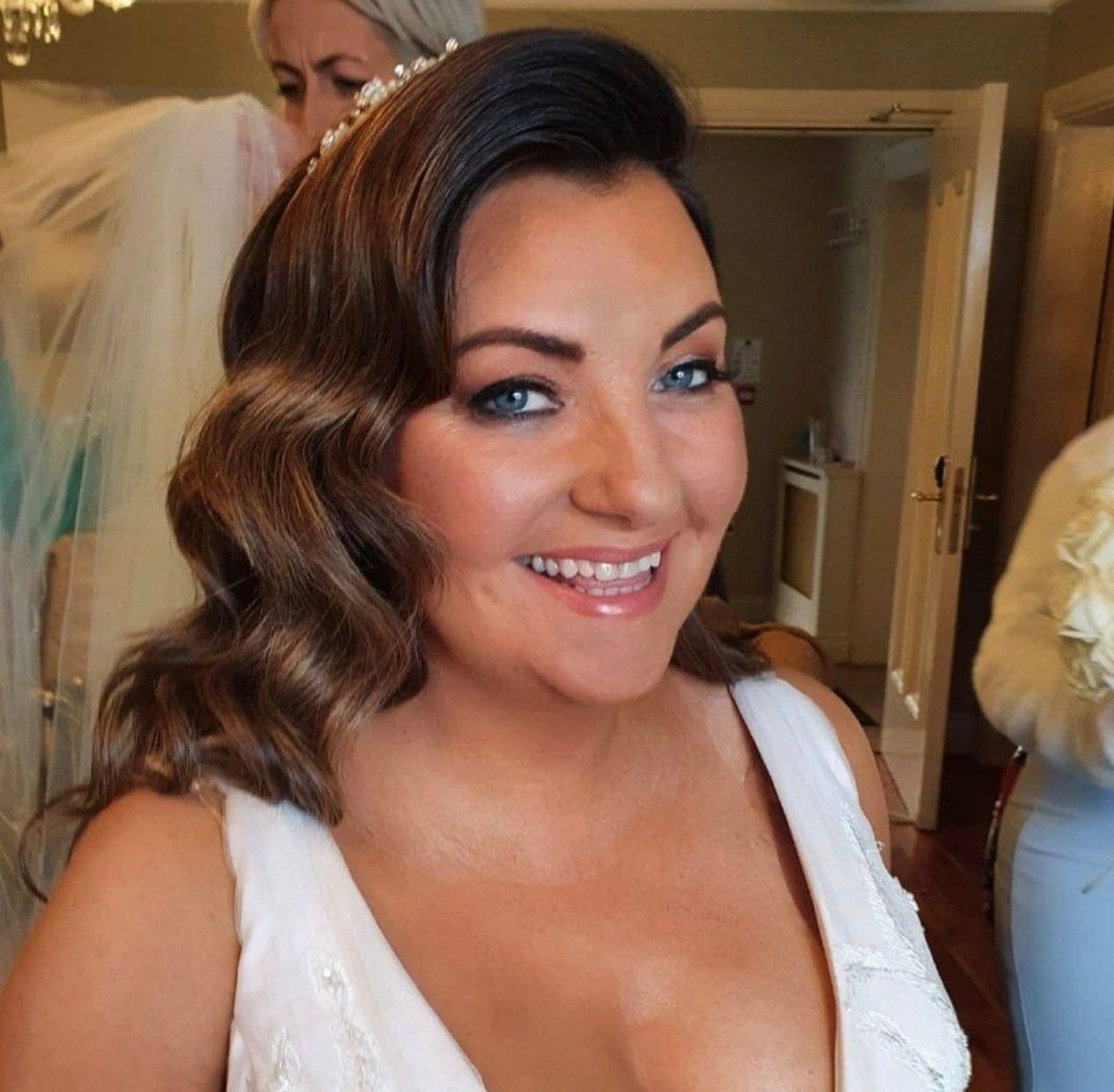 Smiling bride