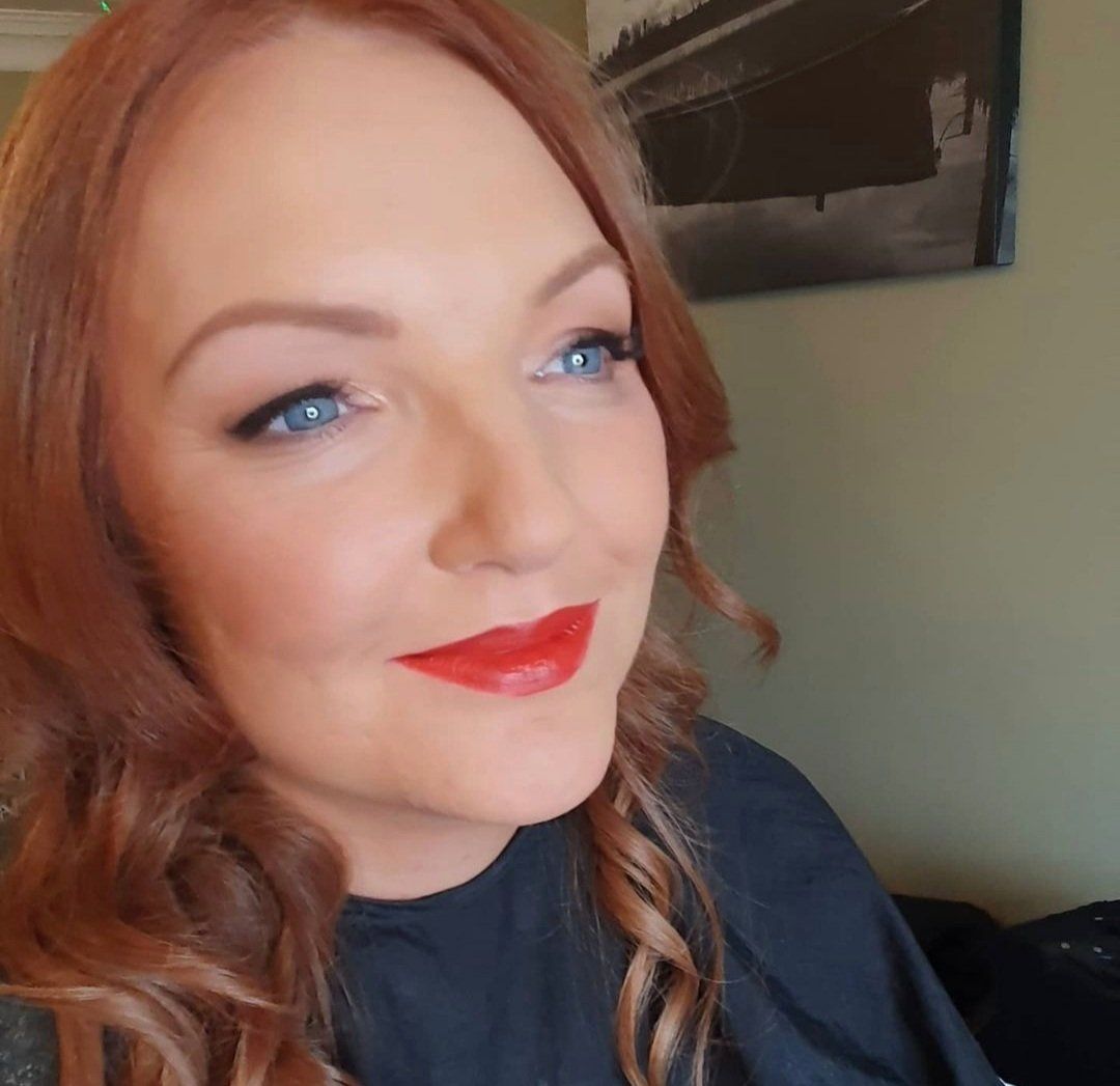 Woman smiling