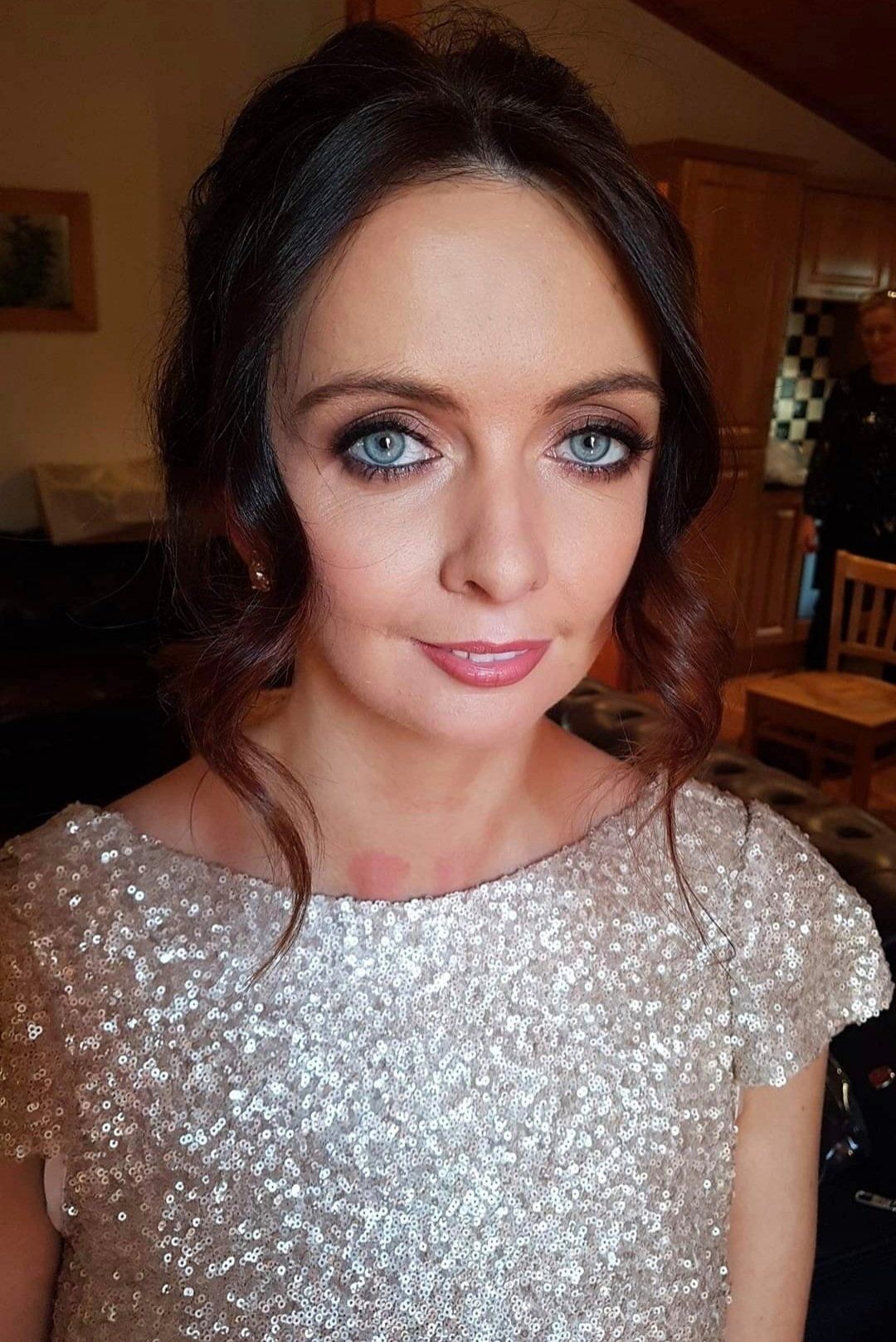 Woman smiling