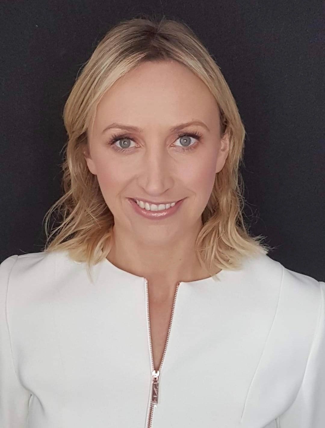 Woman smiling