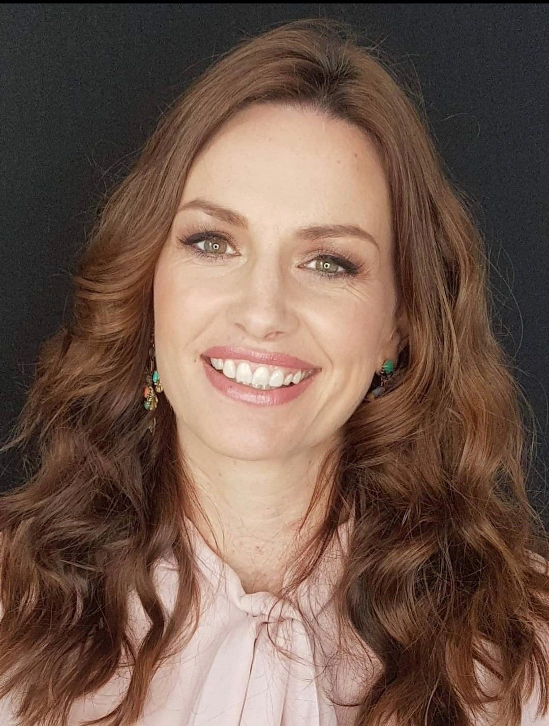Woman smiling