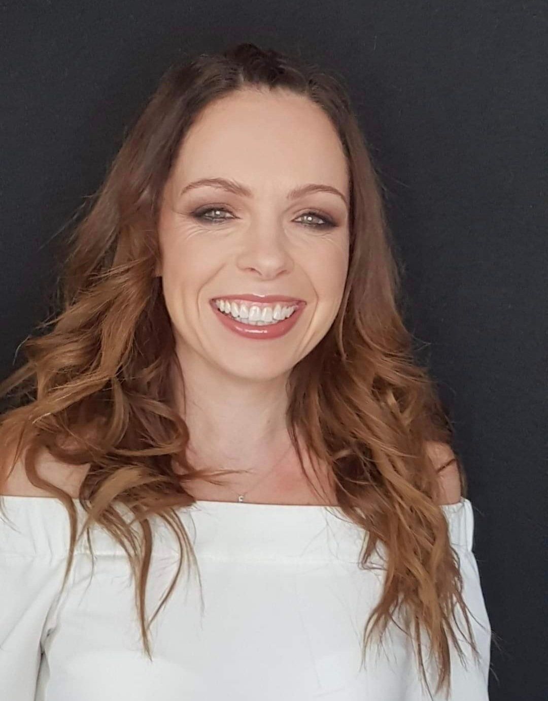 Woman smiling