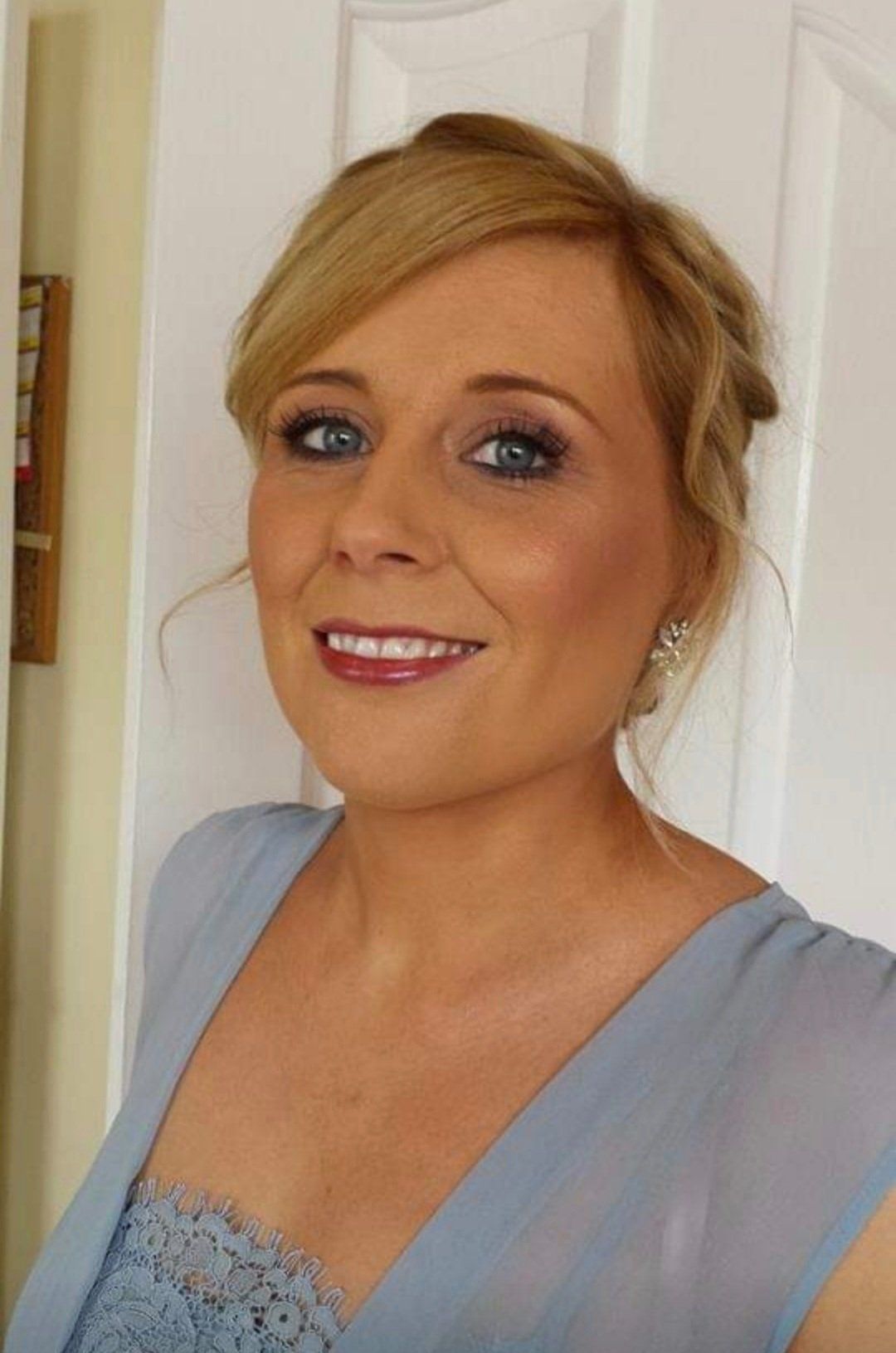 Woman smiling