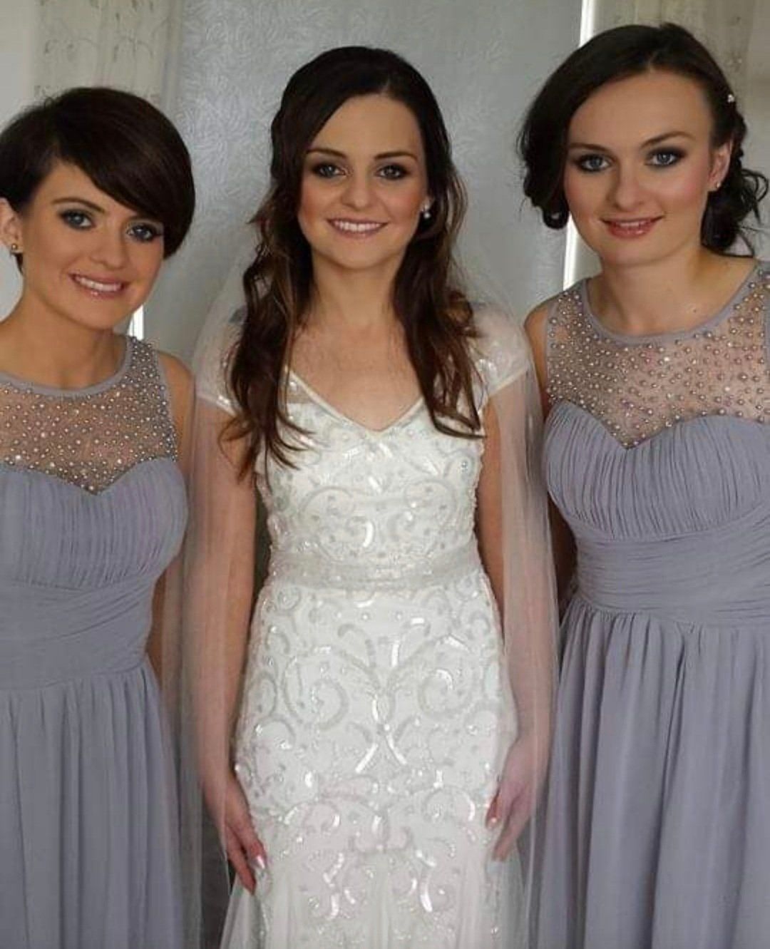 Smiling bride