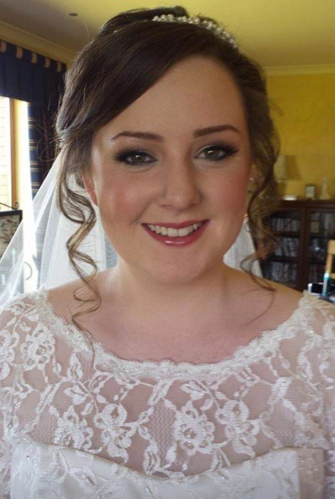 Smiling bride