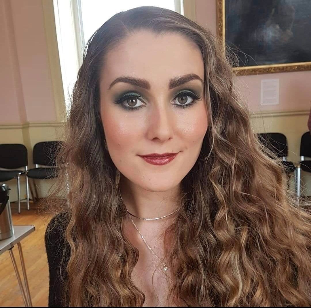 Woman smiling