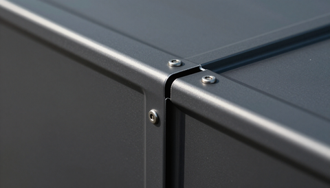 Snap Lock standing seam panel profile detail