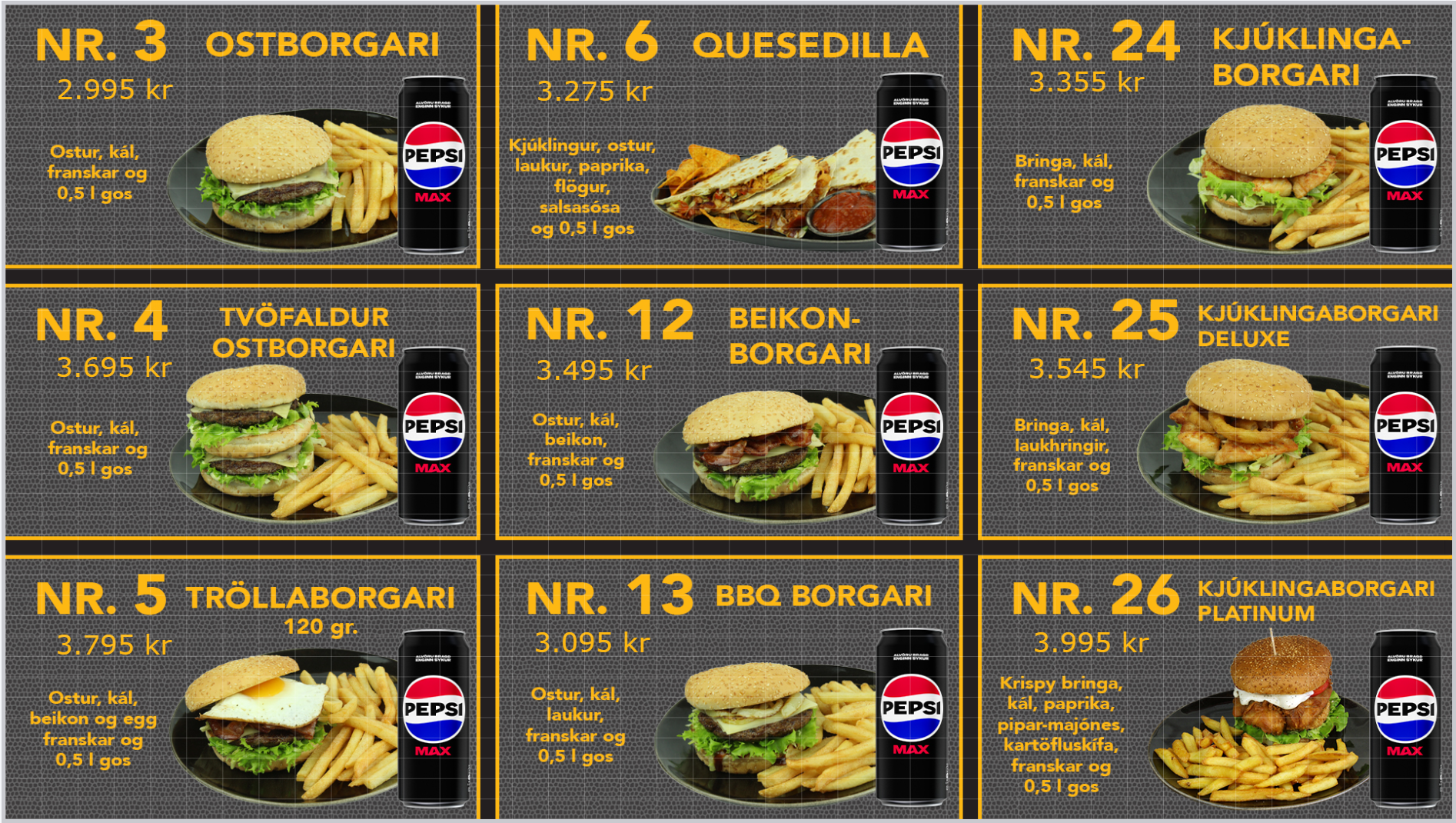 Matseðill