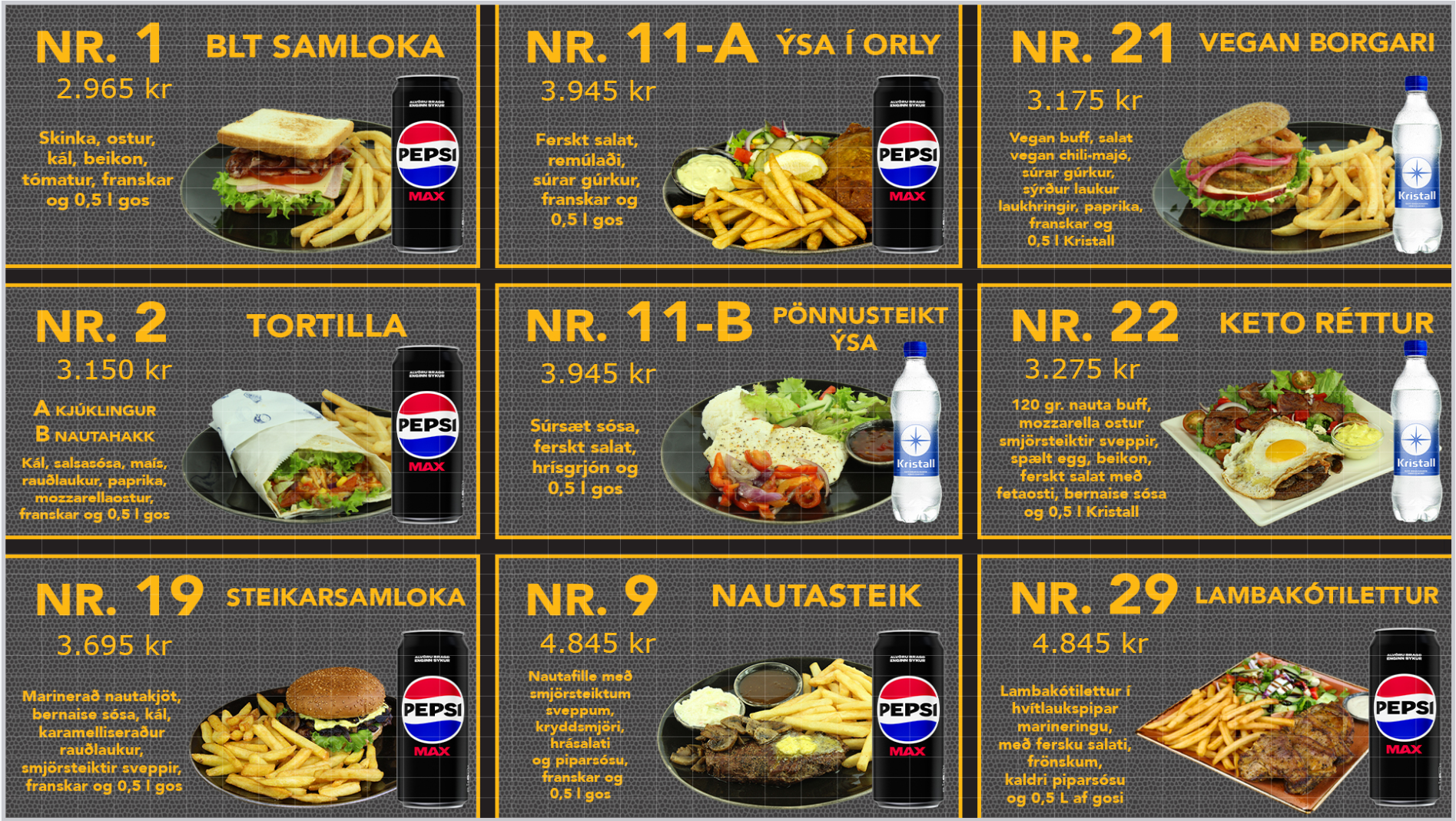 Matseðill