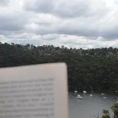 where far away objects appear clearer than near objects