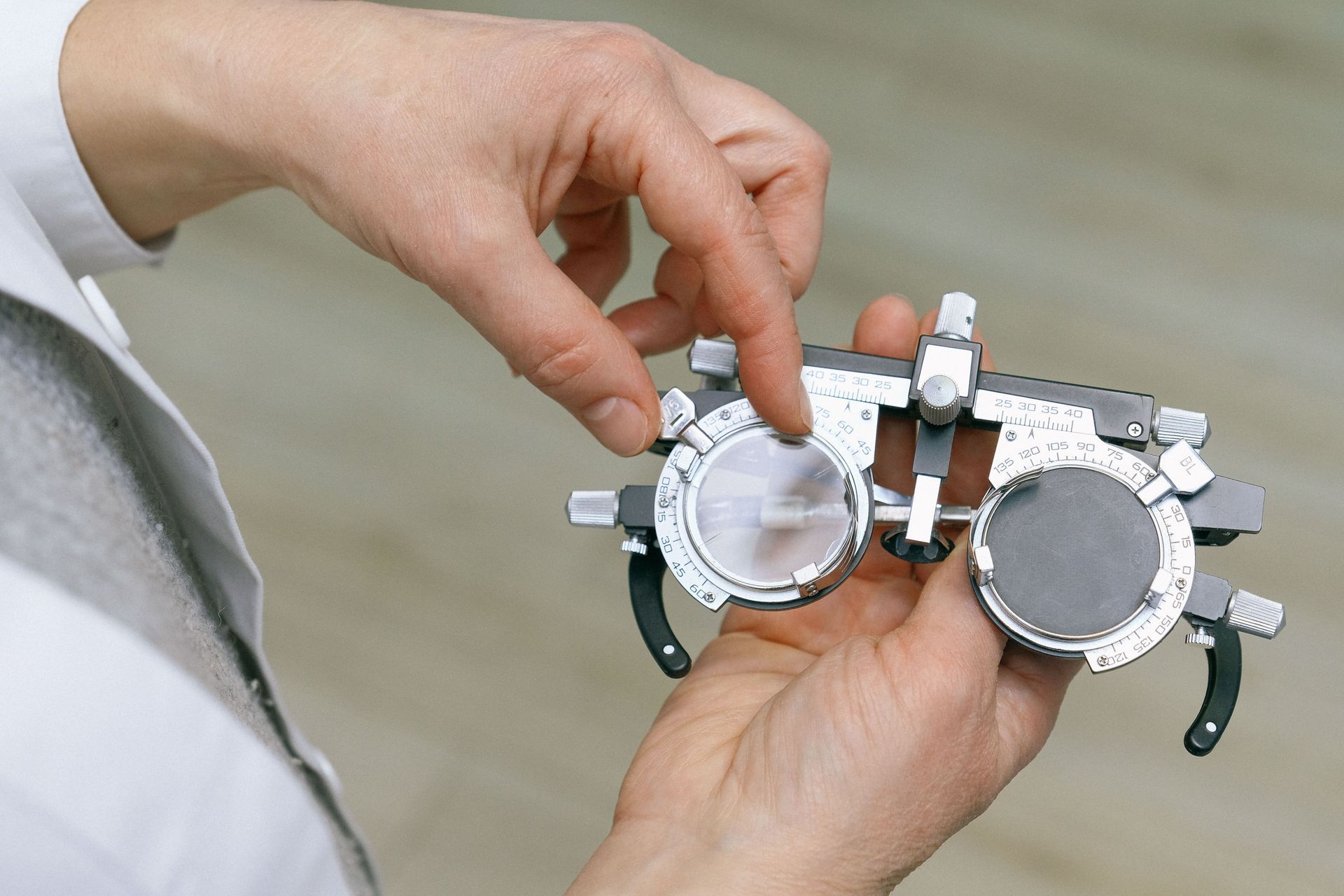 Axis Measured During an Eye Test