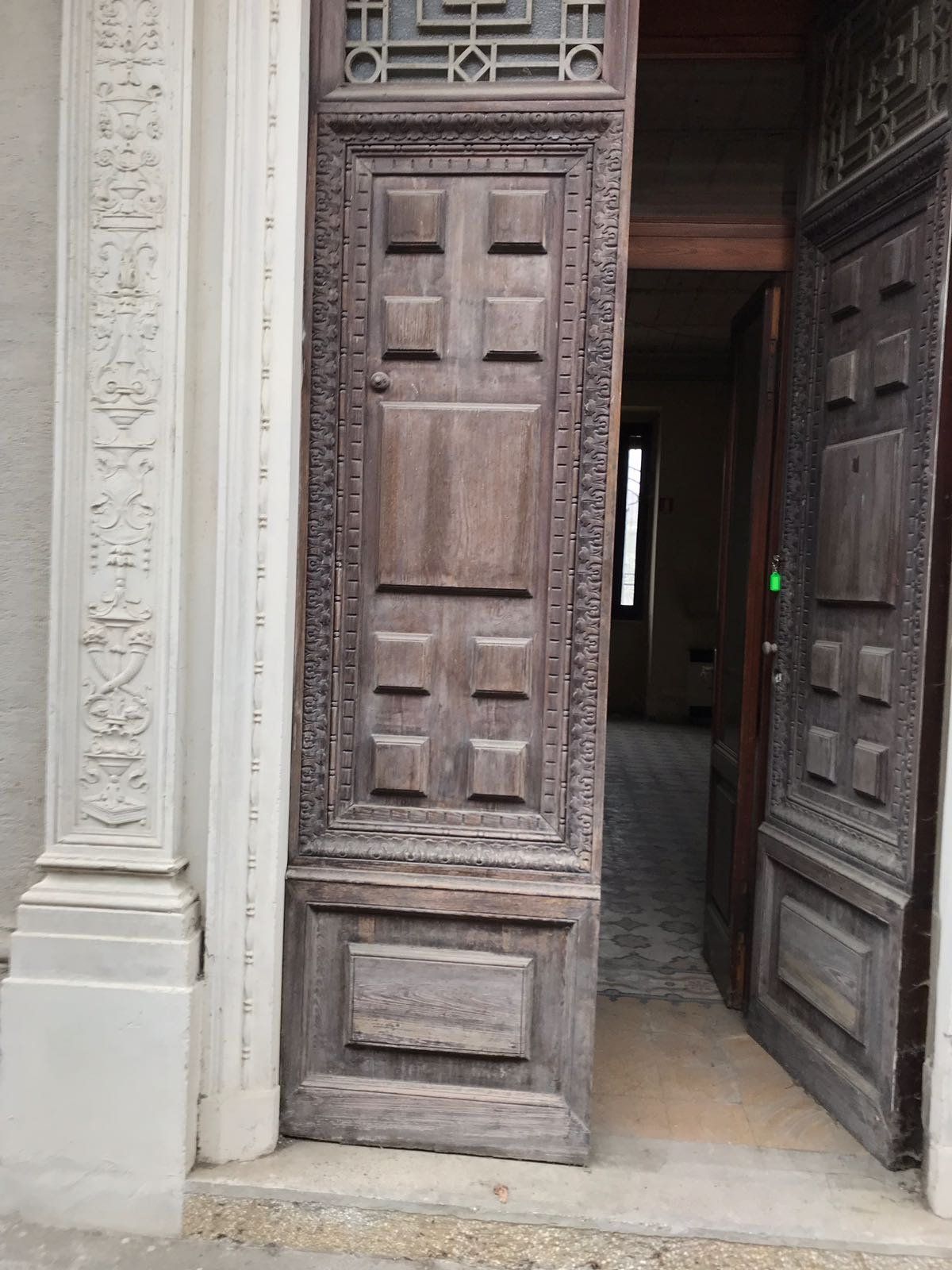 Portone aperto