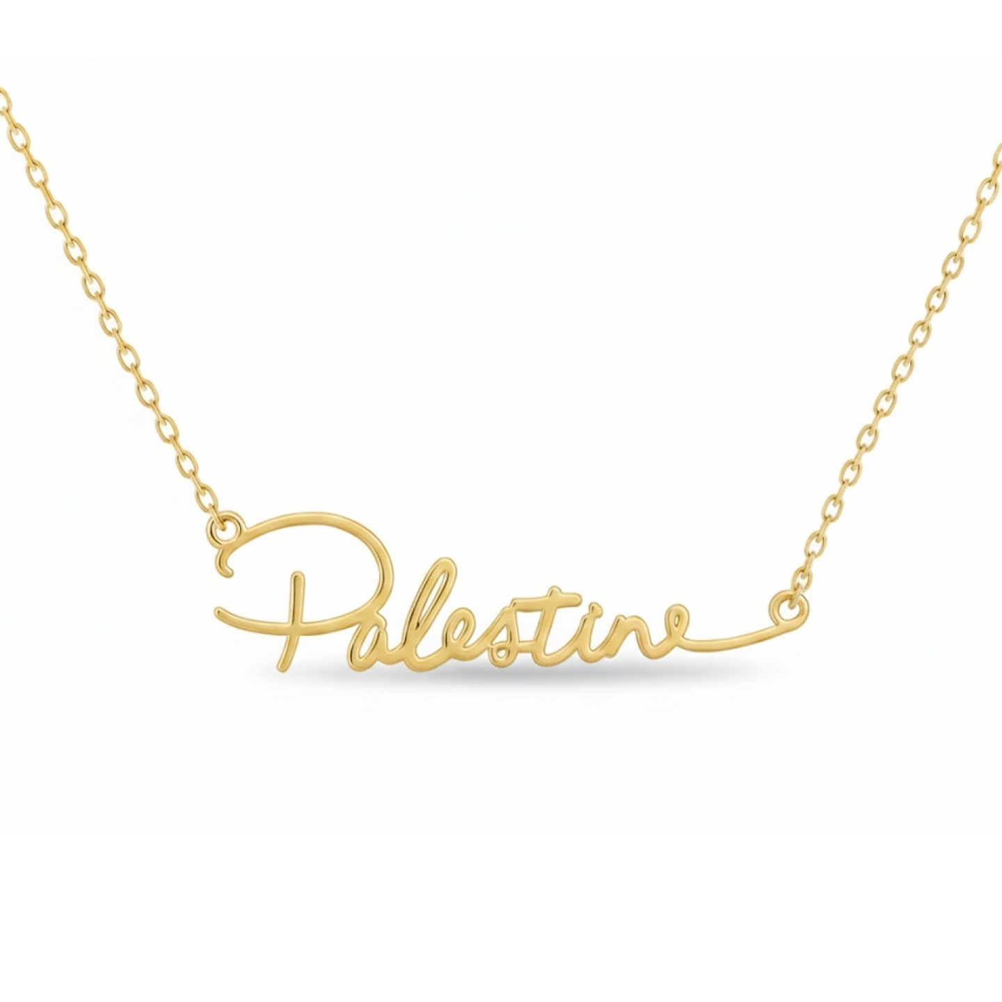 I Write For Palestine Necklace