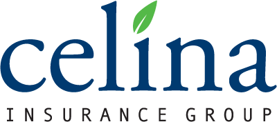 Logo for Celina Insurance Group, featuring the text