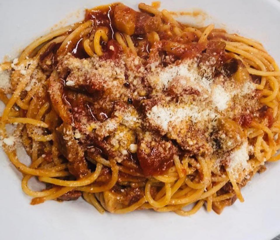 piatto di tagliatelle ai porcini