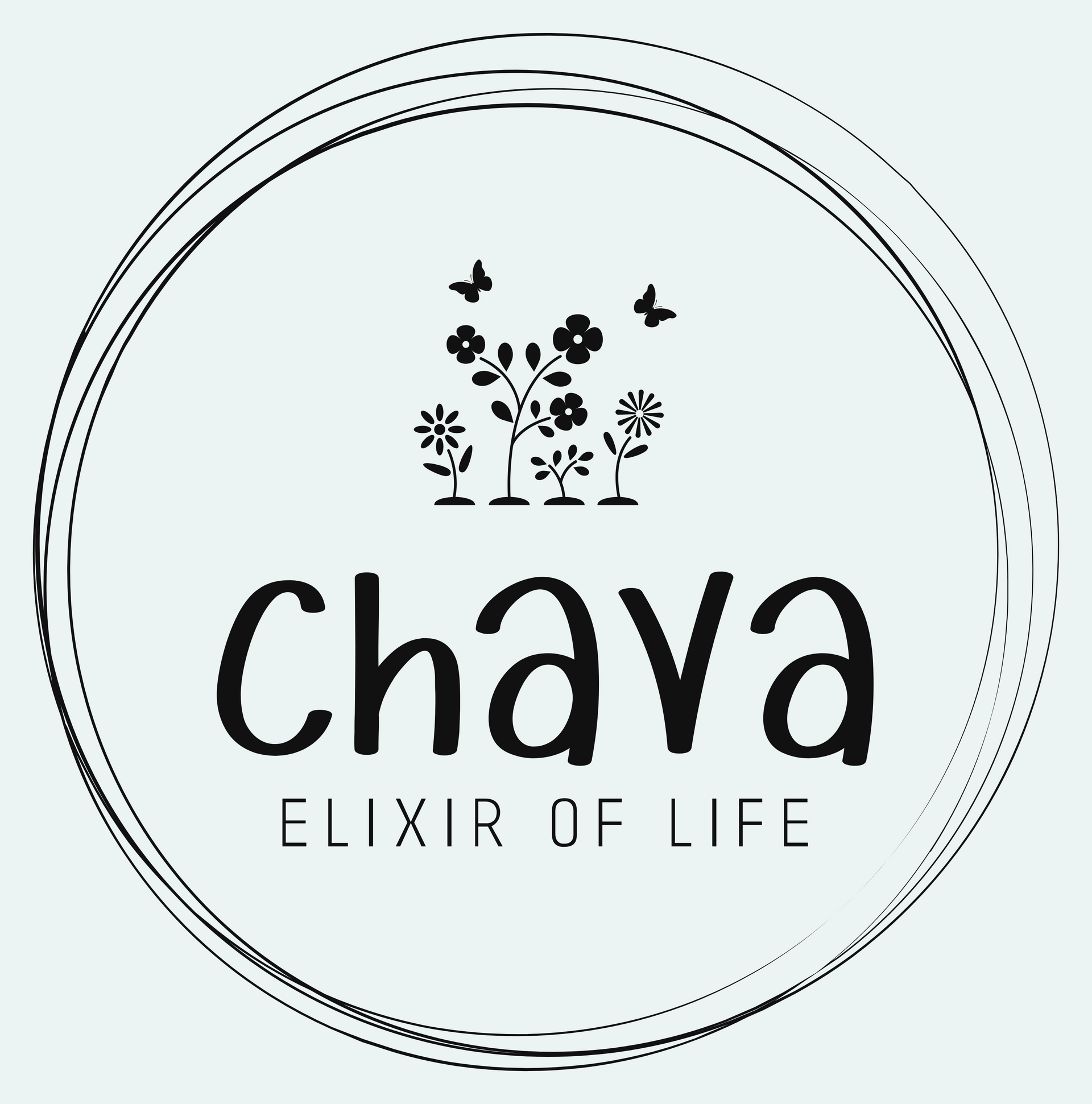 Chava logo: Text