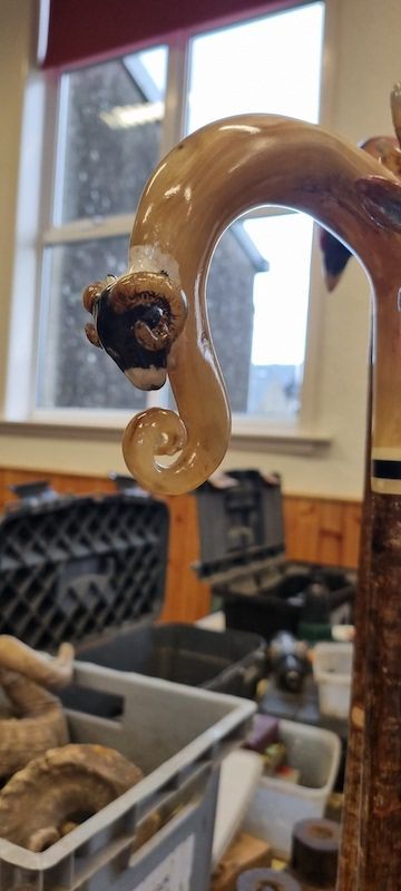 Stick making process Scottish Crookmaker's Association