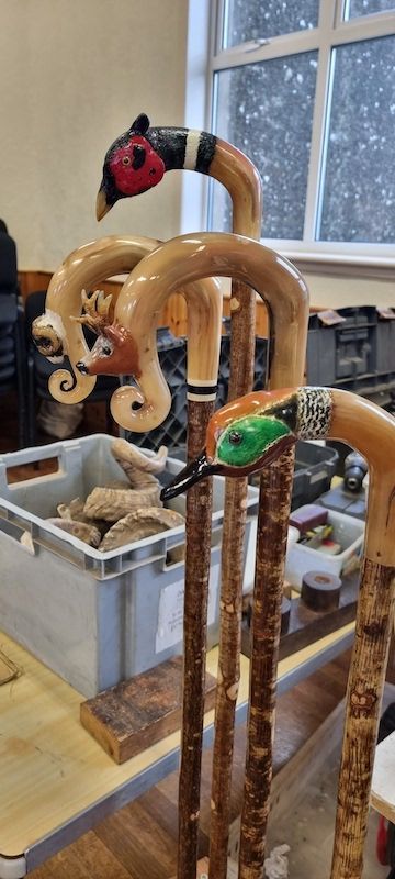 Stick making process Scottish Crookmaker's Association