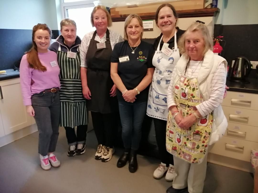 Workshop at Durisdeer 2025 The kitchen staff