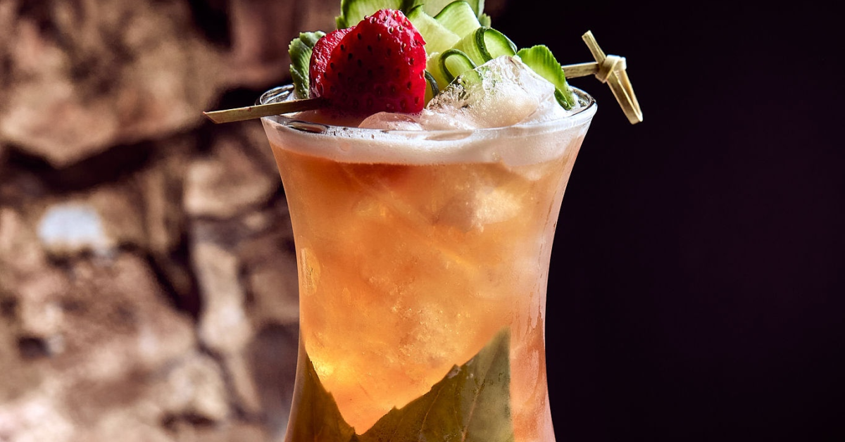 Pimms cup cocktail, Prescott Arizona