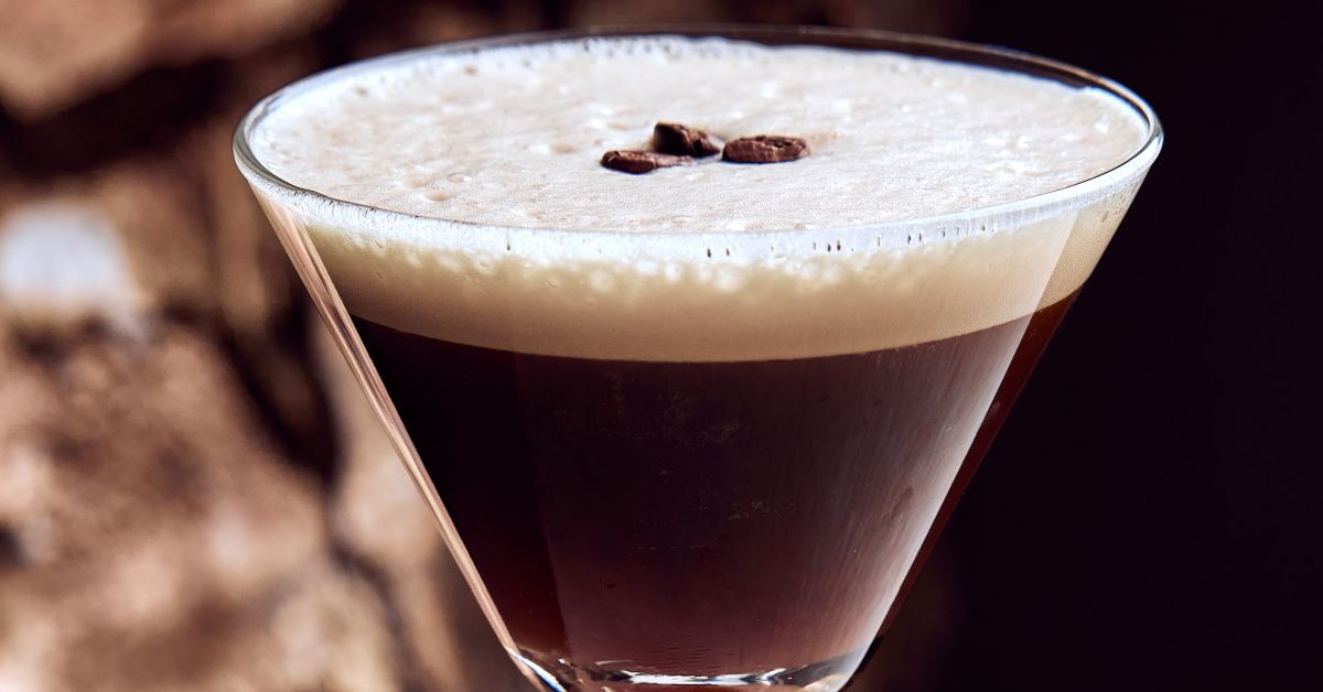 Signature espresso martini at The Point prescott Arizona